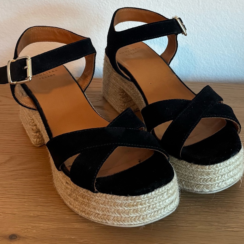 Sézane | Manon Espadrilles | Black - Picture 16 of 17